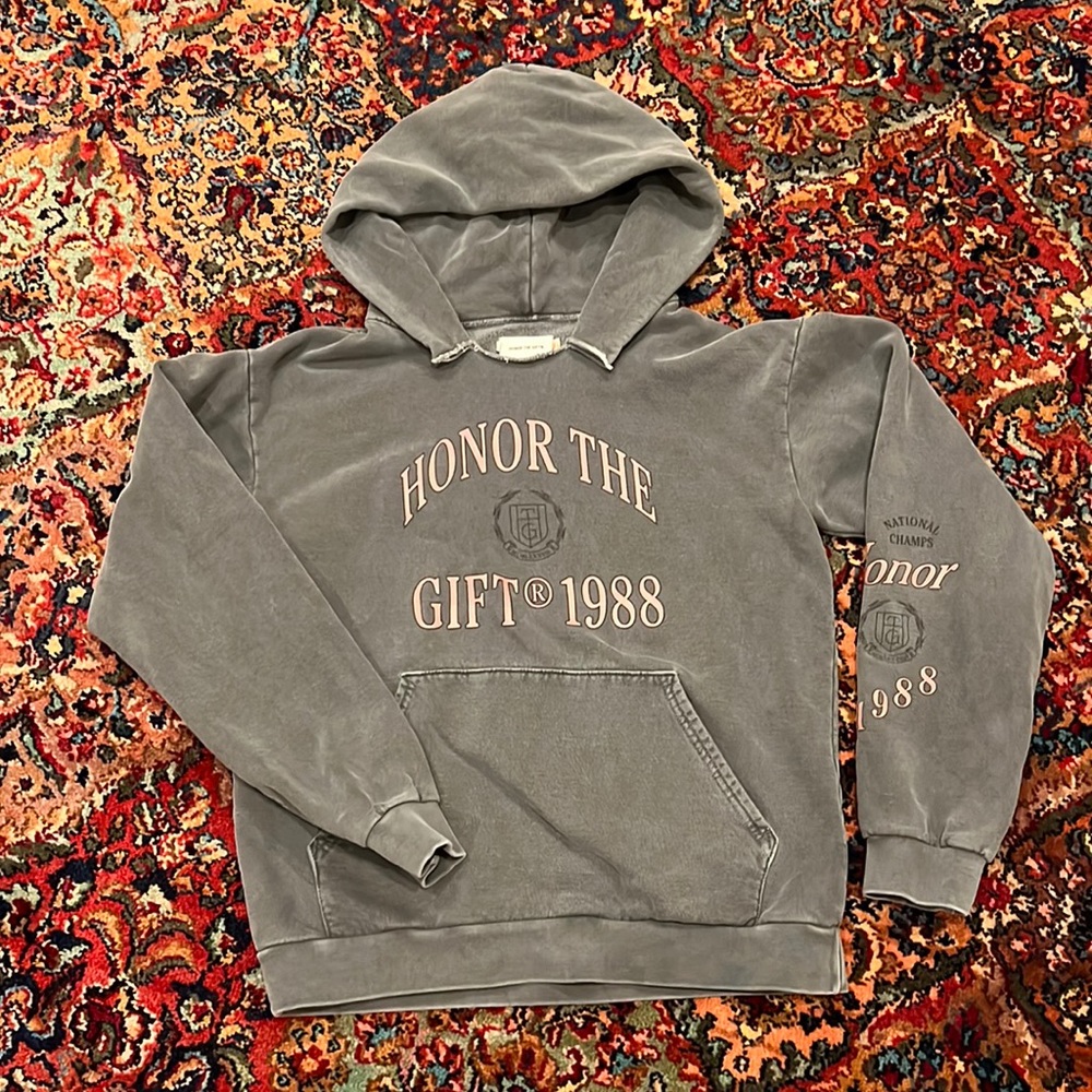 Honor The Gift Russell Westbrook brand thick cotton hoodie (sold out online).